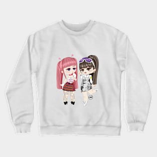 YENA chibi style design Crewneck Sweatshirt